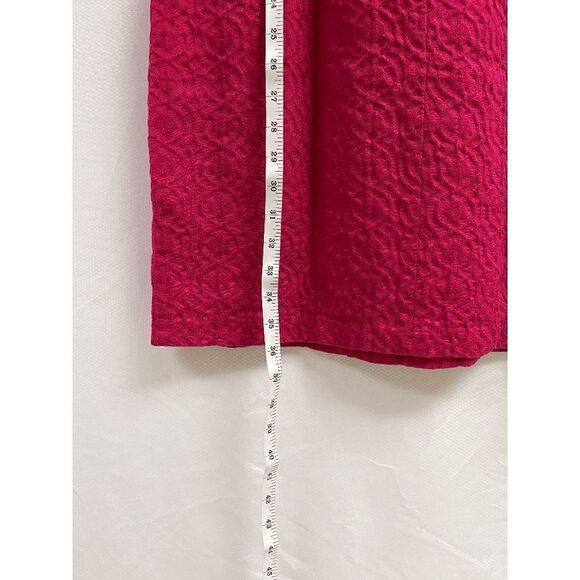 Signature by Sangria Women's Lined Sleeveless A-line Mini Dress Pink Size 12 - Picture 4 of 8